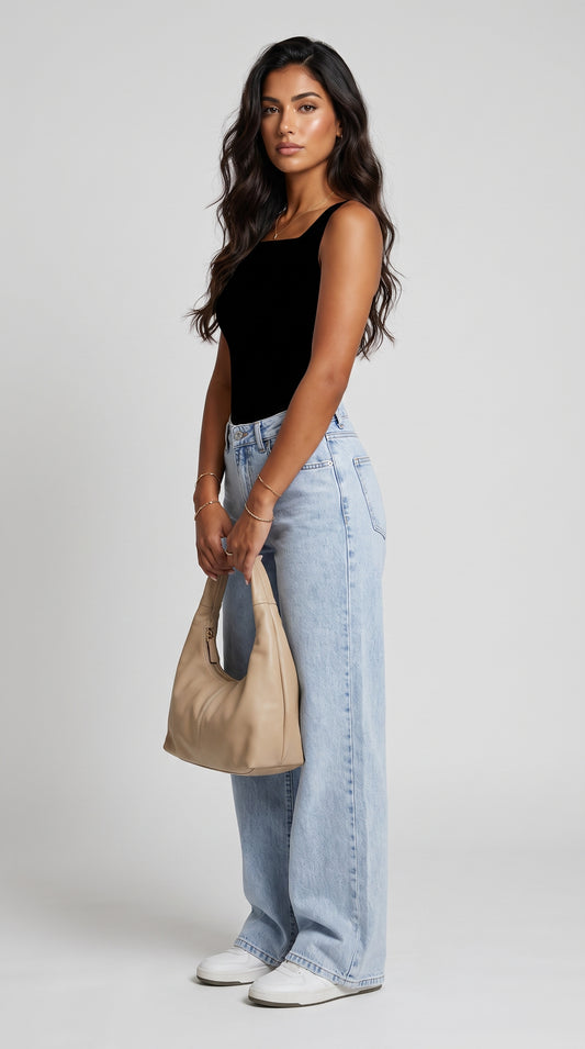 Denim Straight Leg