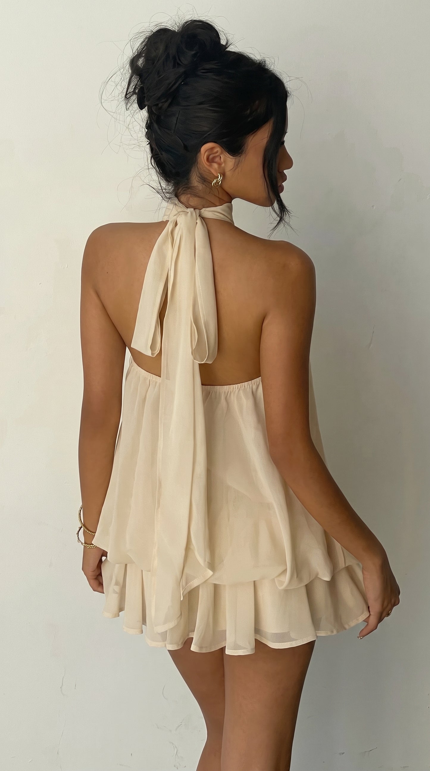 Vestido Luminous Soleil Tiered