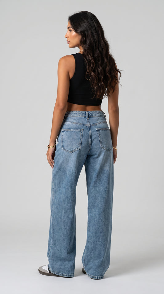 Y2K Relaxed Denim Jeans
